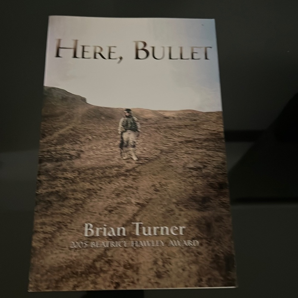 Brian Turner   Home Books 📚 Here , Bullet.